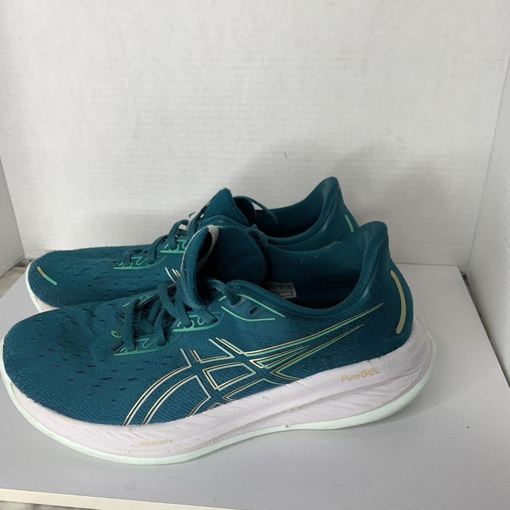 Asics Gel Cumulus 26 Womens Size 9 US 1012B599 Blue Running Shoes Sneakers - Picture 3 of 7